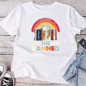 I’m with the banned graphic tee shirt